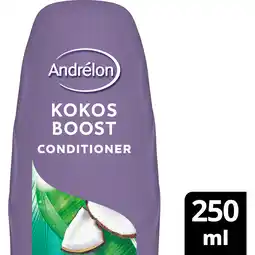 Jumbo Andrélon Conditioner Kokos Boost 250 ml aanbieding