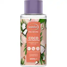 Jumbo Andrélon Pro Nature Shampoo Coco Curl Creation 400 ml aanbieding