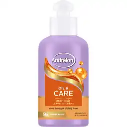 Jumbo Andrélon Leave-in Haarcrème Oil & Care 200 ml aanbieding