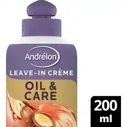 Jumbo Andrelon Leave-in Cream WOW Oil & Care 200 ML aanbieding