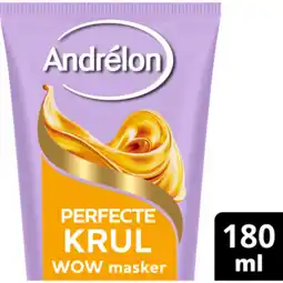 Jumbo Andrélon WOW Masker Perfecte Krul 180 ML aanbieding