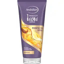 Jumbo Andrélon WOW Masker Perfecte Krul 180 ML aanbieding