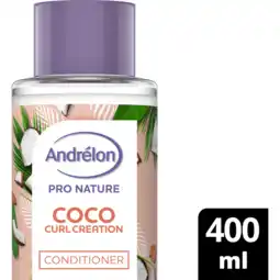 Jumbo Andrélon Pro Nature Haarconditioner Coco Curl Creation 400 ml aanbieding