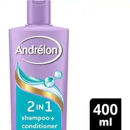 Jumbo Andrélon Shampoo en Conditioner 2-in-1 400 ml aanbieding