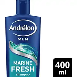 Jumbo Andrélon Men Shampoo Marine Fresh 400 ml aanbieding
