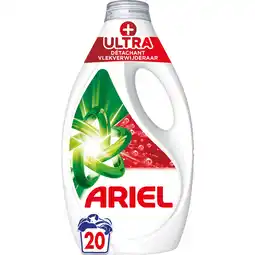 Jumbo Ariel Vloeibaar Wasmiddel +Ultra, 20 Wasbeurten aanbieding