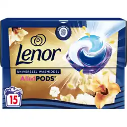 Jumbo LENOR PODS Wascapsules 15 Wasbeurten, Amber & Orchidee aanbieding
