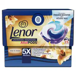Jumbo LENOR PODS Wascapsules 15 Wasbeurten, Amber & Orchidee aanbieding