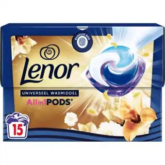 Jumbo LENOR PODS Wascapsules 15 Wasbeurten, Amber & Orchidee aanbieding