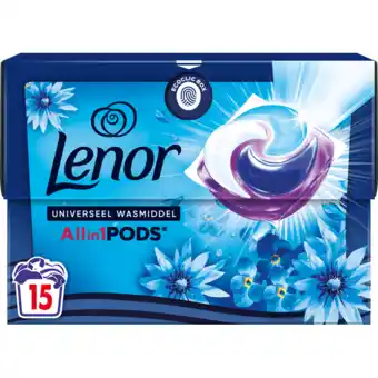 Jumbo LENOR PODS Wascapsules 15 Wasbeurten, Zeebries aanbieding