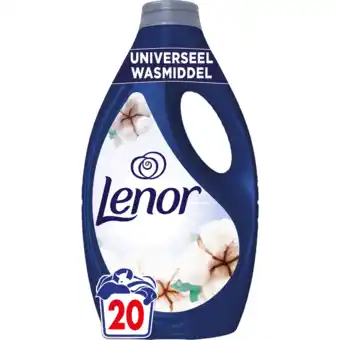 Jumbo LENOR Vloeibaar Wasmiddel 20 Wasbeurten, Katoen Fris aanbieding