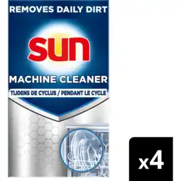 Jumbo Sun Vaatwasmachinereiniger In-Wash 4 doses aanbieding