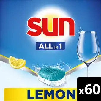 Jumbo Sun All-in 1 Vaatwastabletten Citroen 60 tabletten aanbieding