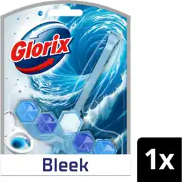 Jumbo Glorix Actief Blauw Water Toiletblok Bleek 1 stuk aanbieding