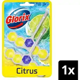 Jumbo Glorix Power Clean Toiletblok Citroen 2 stuks aanbieding