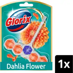 Jumbo Glorix Aromalux Toiletblok Dahlia Flower & Dragonfruit 1 stuk aanbieding