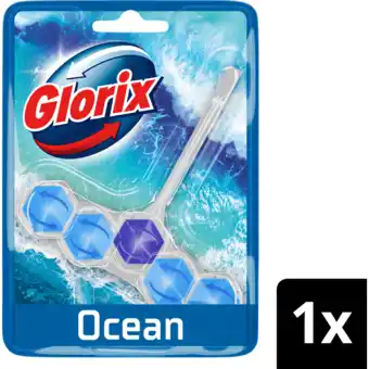 Jumbo Glorix Power Clean Toiletblok Ocean 1 stuk aanbieding