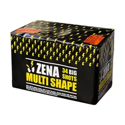 Zena Vuurwerk Zena Multi Shape 34sh (6) aanbieding