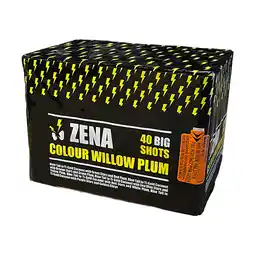 Zena Vuurwerk Zena Colour Willow Plum 40sh (4) aanbieding