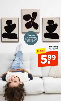 Wibra Schilderij aanbieding