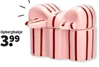 Wibra Opbergbakje aanbieding