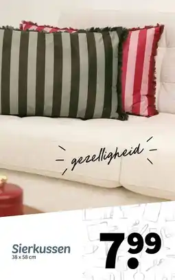 Wibra Sierkussen aanbieding