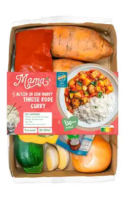 PLUS Mama's Maaltijden Verspakket Rode curry aanbieding