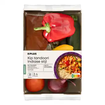 PLUS PLUS Verspakket Kip tandoori Indiase stijl aanbieding