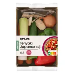 PLUS PLUS Verspakket Teriyaki Japanse stijl aanbieding