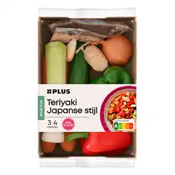 PLUS PLUS Verspakket Teriyaki Japanse stijl aanbieding
