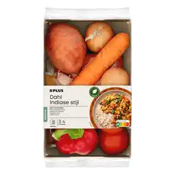 PLUS PLUS Verspakket Indiase dahl aanbieding