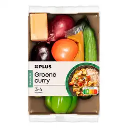 PLUS PLUS Verspakket groene curry aanbieding