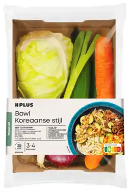 PLUS PLUS Verspakket Koreaanse Bowl aanbieding