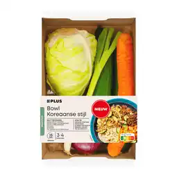 PLUS PLUS Verspakket Koreaanse Bowl aanbieding