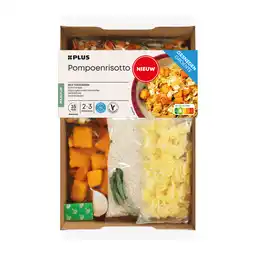 PLUS PLUS Gesneden verspakket Pompoenrisotto aanbieding