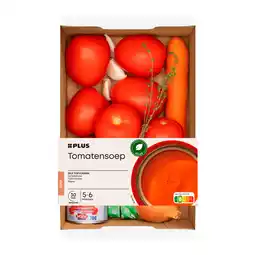 PLUS PLUS Verspakket tomatensoep aanbieding