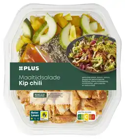 PLUS PLUS Maaltijdsalade Kip chili aanbieding