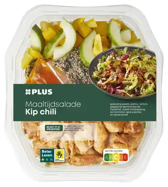 PLUS PLUS Maaltijdsalade Kip chili aanbieding