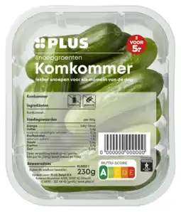 PLUS PLUS Snoepkomkommer aanbieding