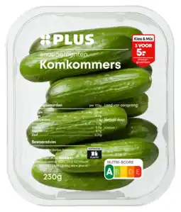 PLUS PLUS Snoepkomkommer aanbieding