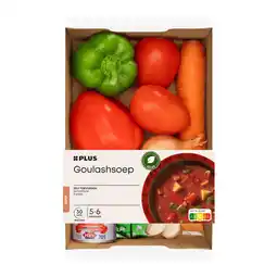 PLUS PLUS Verspakket goulashsoep aanbieding