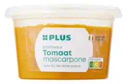 PLUS PLUS Pastasaus tomaat mascarpone aanbieding