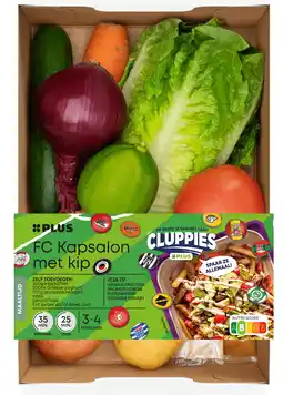 PLUS PLUS Verspakket FC Kapsalon met kip aanbieding