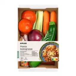 PLUS PLUS Verspakket Matchday spaghetti aanbieding