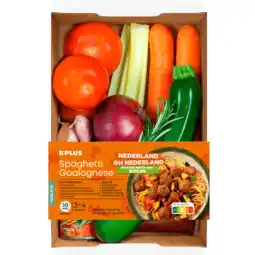 PLUS PLUS Verspakket Matchday spaghetti aanbieding