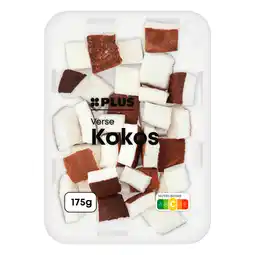 PLUS PLUS Verse kokosnootblokjes aanbieding