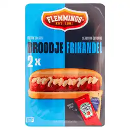 PLUS Flemmings Broodje frikandel duo aanbieding