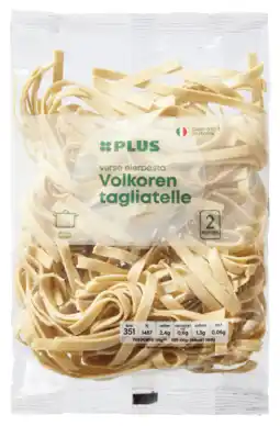 PLUS PLUS Tagliatelle volkoren aanbieding