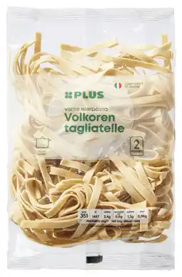 PLUS PLUS Tagliatelle volkoren aanbieding