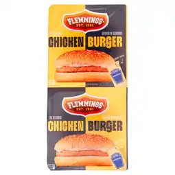 PLUS Flemmings Chickenburger duo aanbieding